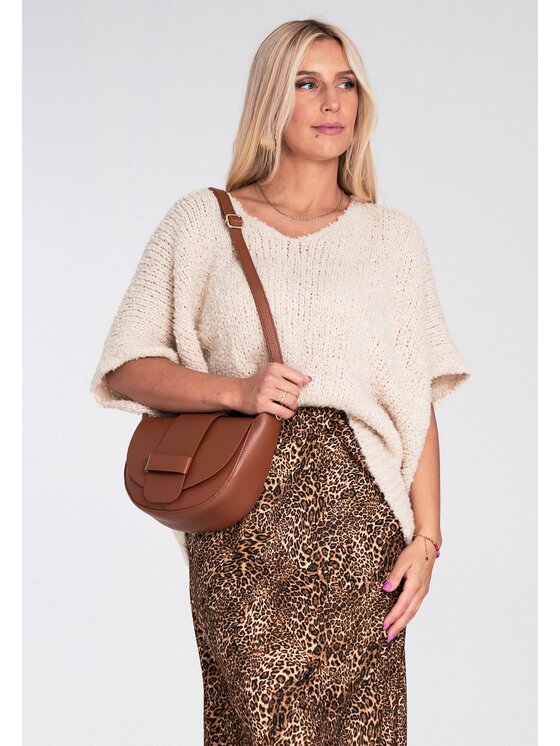 FIGL FIGL Kabelka T001 Hnedá