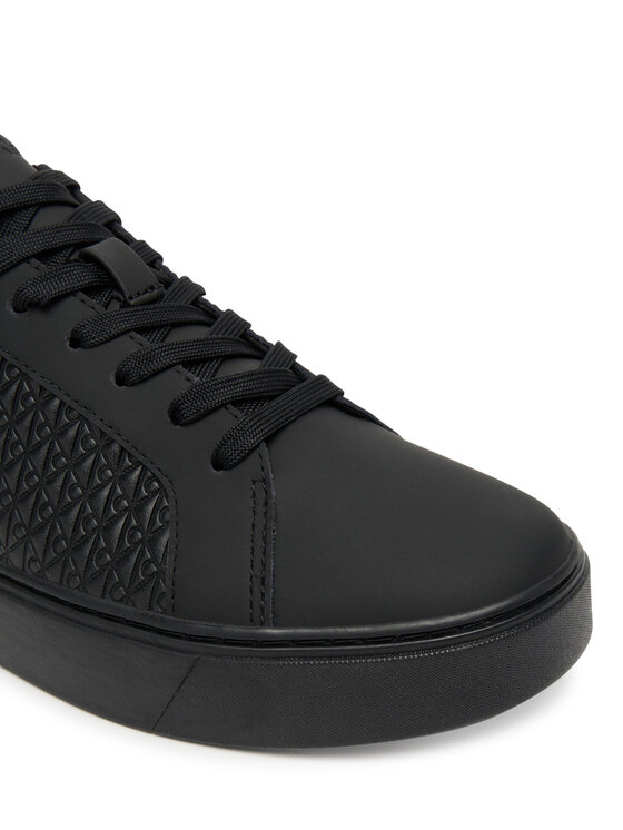 Calvin Klein Jeans Calvin Klein Jeans Sneakersy Classic Cupsole Laceup Aop YM0YM01431 Czarny