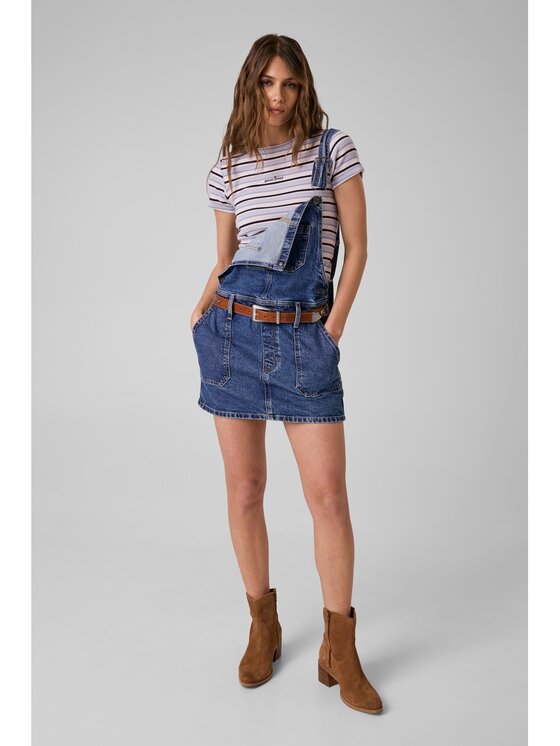 Guess Guess T-Shirt 183555 Niebieski Classic Fit