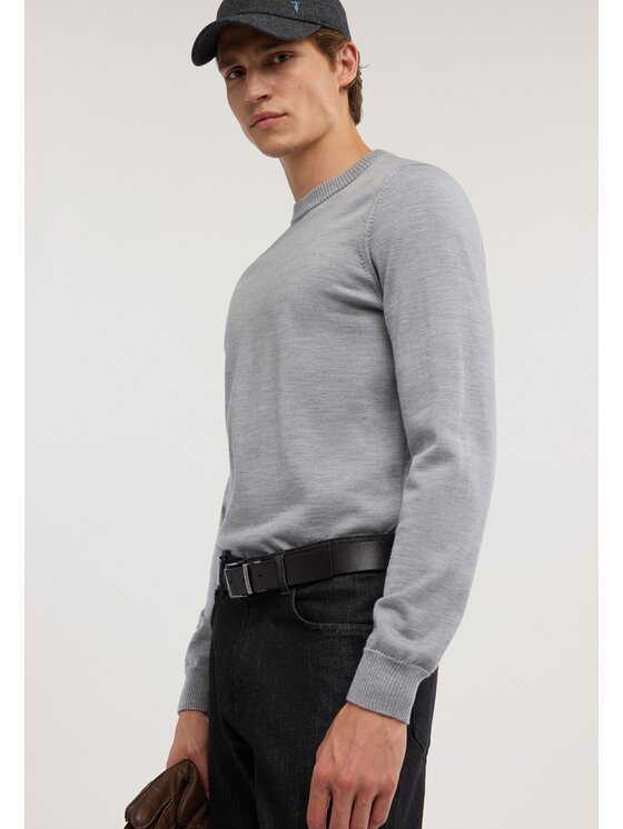 Trussardi Trussardi Cardigan M1508000210N0M3 Grigio Regular Fit