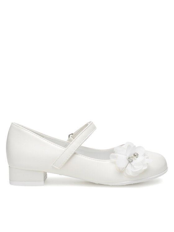 Kinder Ballerinas Nelli Blu, Schuhgröße 33 Weiß CM230522-4A