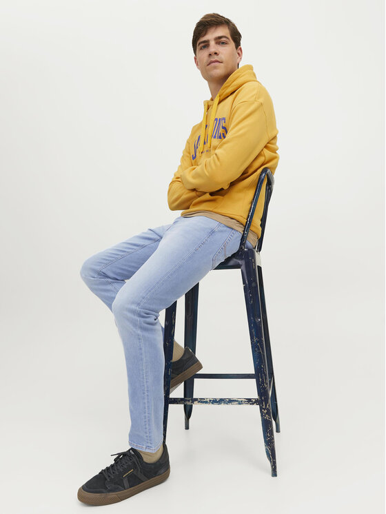 Jack & Jones Jack & Jones Džínsy Glenn 12243593 Modrá Slim Fit