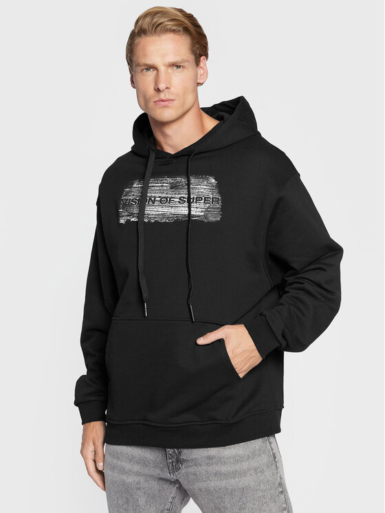 Vision Of Super Vision Of Super Bluză VS00397 Negru Regular Fit