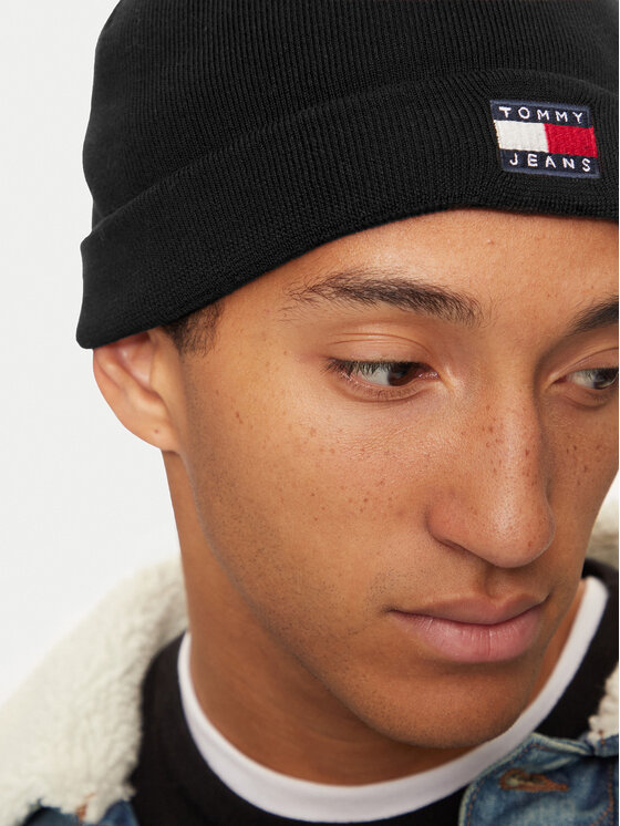 Tommy Jeans Tommy Jeans Шапка Heritage AM0AM12431 Черен