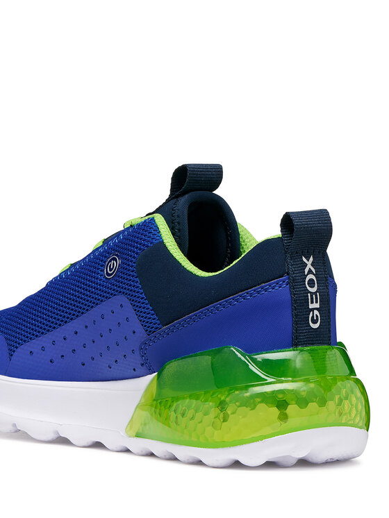 Geox Geox Sneakersy J Activart Illuminus J45LYA 0149J C4165 S Tmavomodrá