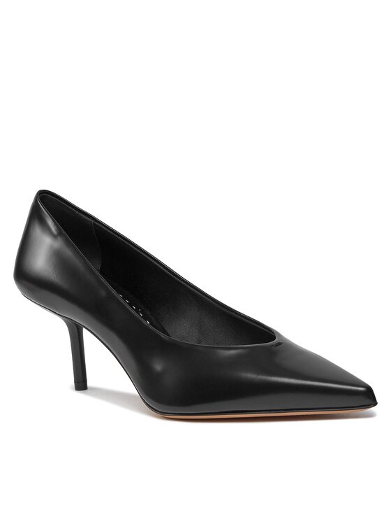 Max Mara Max Mara Pantofi cu toc subțire Mmpump 24145210716 Negru