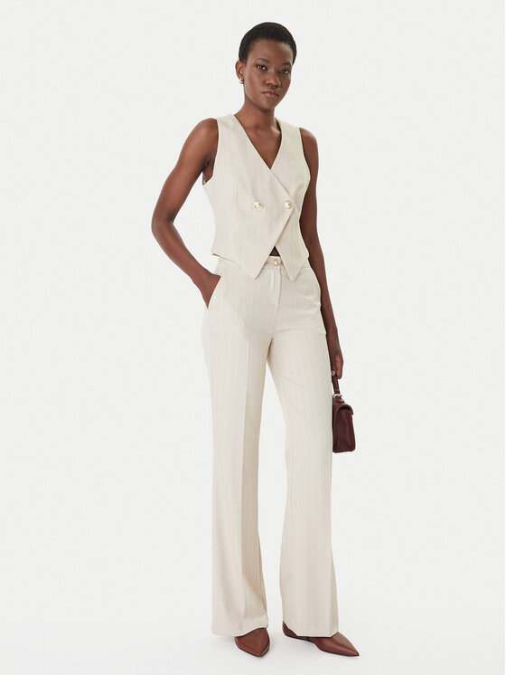 Artigli Artigli Pantaloni di tessuto ACPA004631 Beige Regular Fit