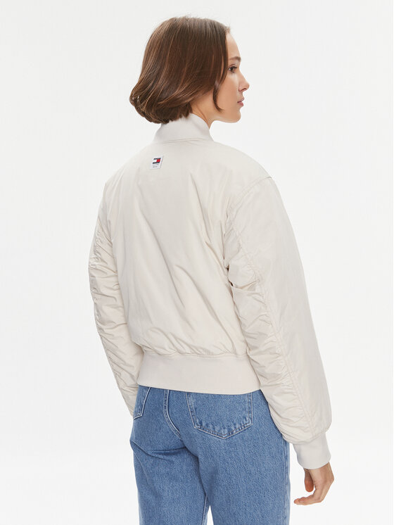 Tommy Jeans Tommy Jeans Bomber dzseki Classics DW0DW17240 Bézs Regular Fit