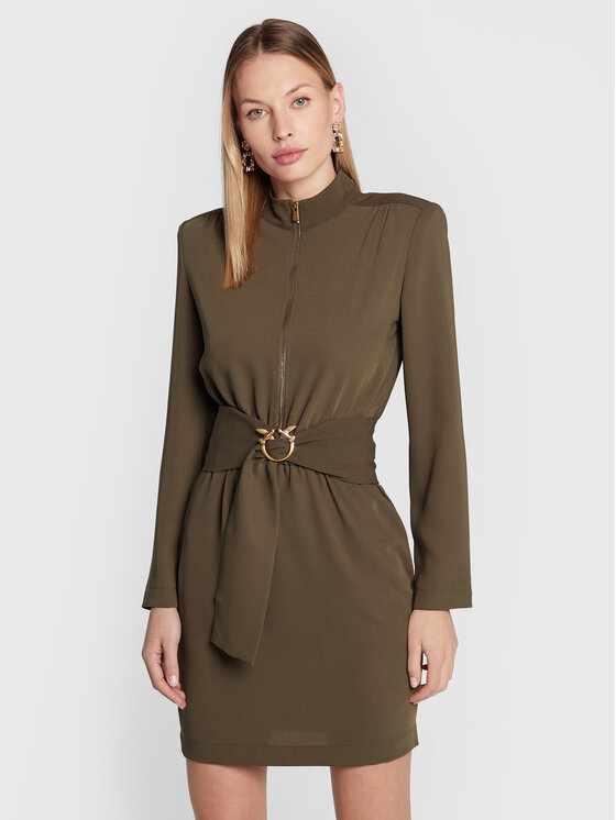 PINKO Pinko Hétköznapi ruha Abana 1G18D7 V0B0 Zöld Regular Fit