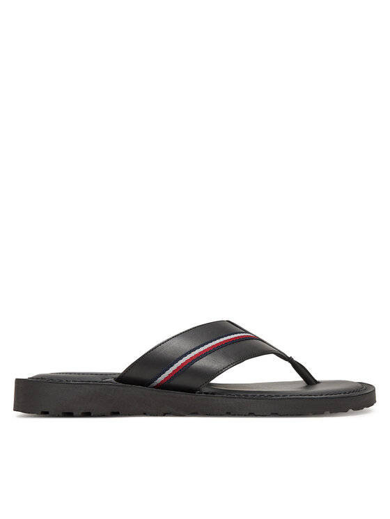 Tommy Hilfiger Tommy Hilfiger Σαγιονάρες Core Hilfiger Toe Post Lh Sandal FM0FM05416 Μαύρο