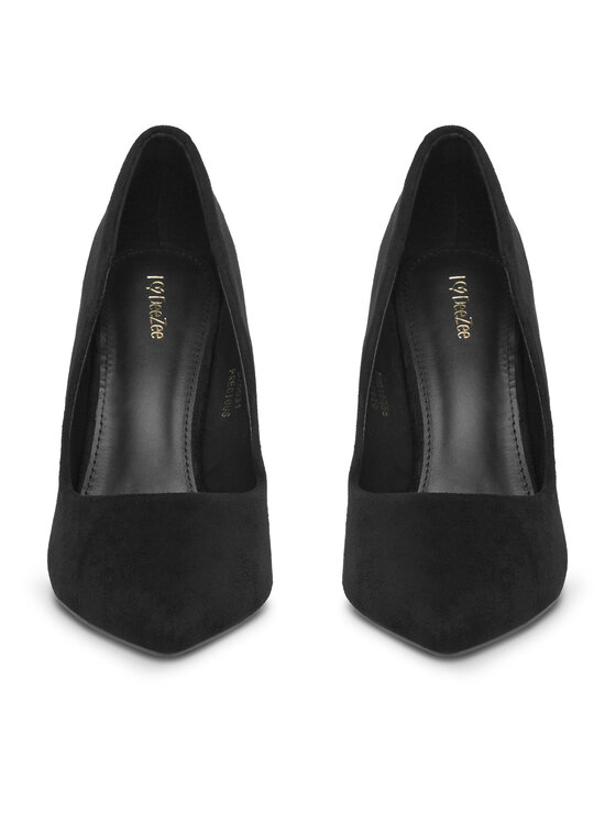DeeZee DeeZee Pantofi cu toc subțire DZ0031 Negru