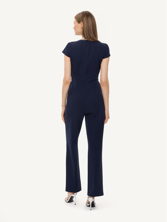 KMX KMX Kombinezon 192860012 Granatowy Fitted Fit