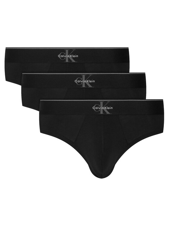 Calvin Klein Underwear Calvin Klein Underwear Souprava slipů LV00NB4471 Černá