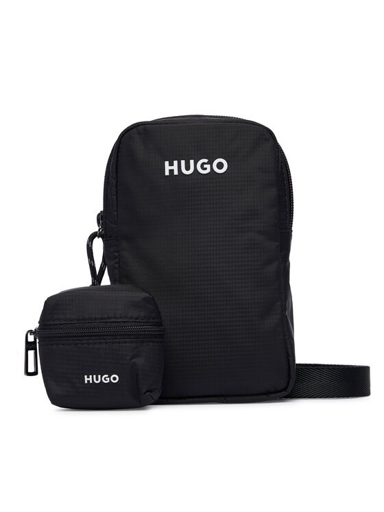HUGO HUGO Taška cez rameno Everett 50563513 Čierna