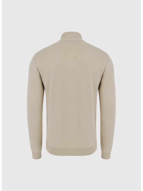 Pako Lorente Pako Lorente Sweter P26WF-2X-027 Beżowy Straight Fit