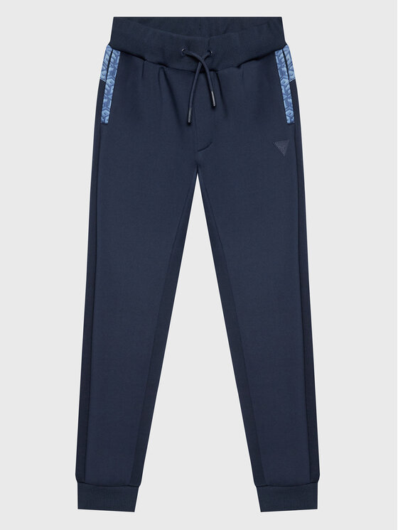 Guess Guess Pantaloni da tuta L3RQ15 JR06W Blu Relaxed Fit
