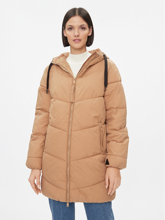 b.young b.young Žieminė striukė 20813368 Smėlio Regular Fit