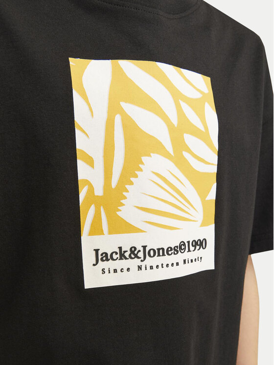 Jack&Jones Junior Jack&Jones Junior T-särk Jormarbella 12257641 Must Loose Fit
