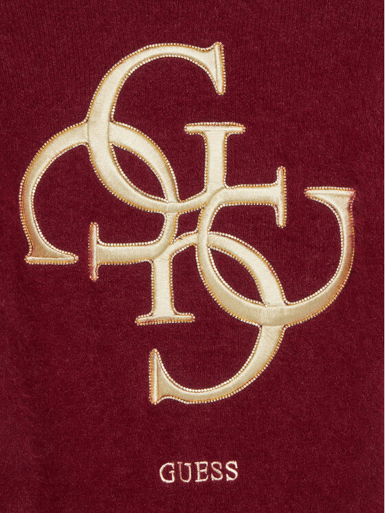 Guess Guess Strickkleid J5BK08 Z0720 Rot Regular Fit