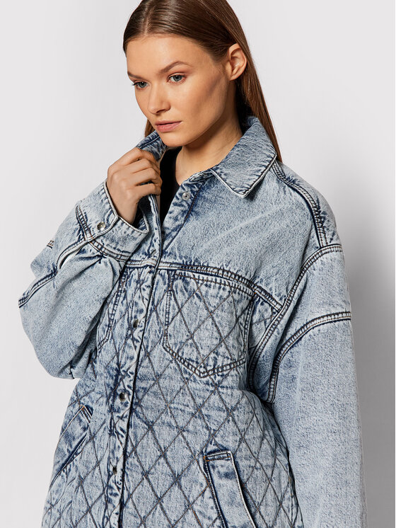 Giacca di jeans Elemy AP201 Blu Relaxed Fit