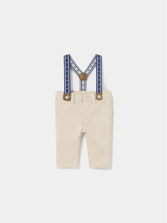 Mayoral Mayoral Pantaloni di tessuto 2.515 Beige Regular Fit