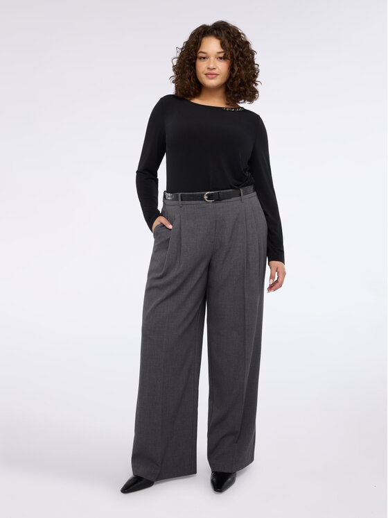 Fiorella Rubino Fiorella Rubino T-shirt G09KL009119N033 Nero Regular Fit