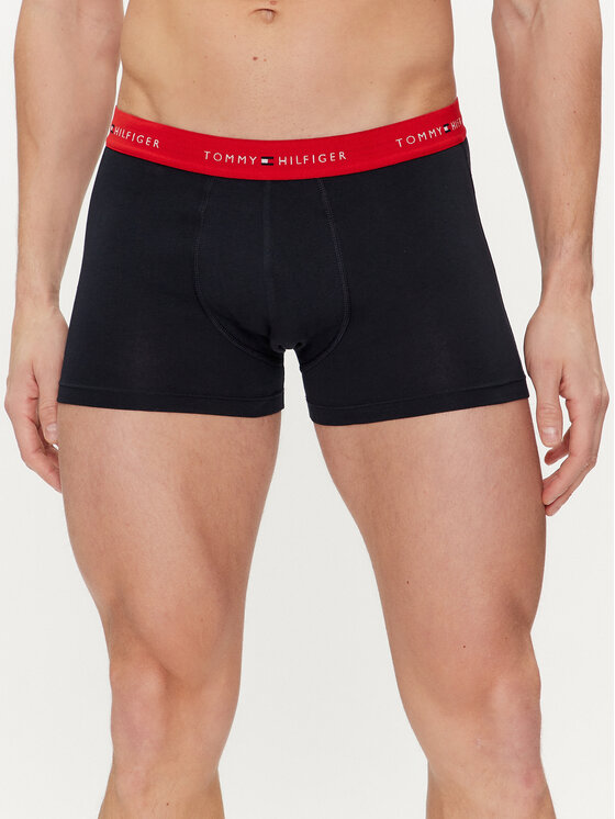 Tommy Hilfiger Tommy Hilfiger Sada 5 kusů boxerek UM0UM03061 Černá