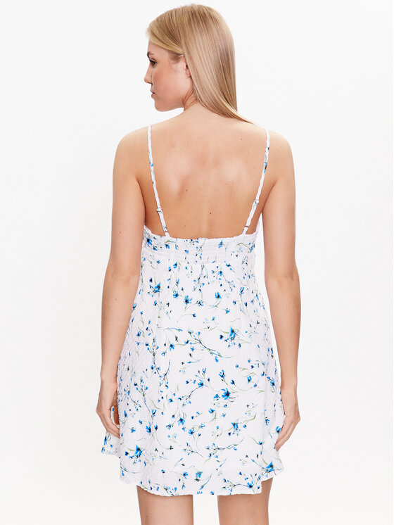 Gina Tricot Gina Tricot Vasarinė suknelė Mini dress 19932 Balta Regular Fit