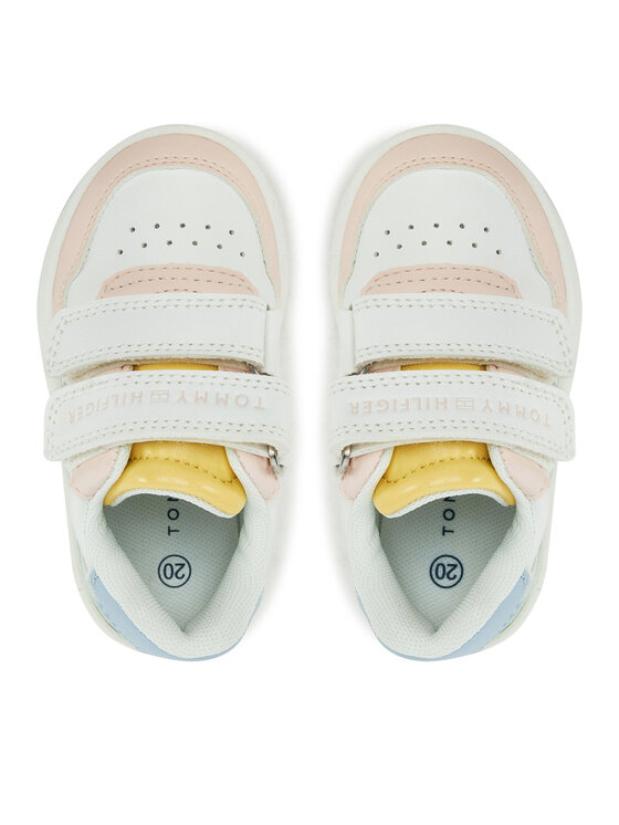 Tommy Hilfiger Tommy Hilfiger Sneakersy Flag Low Cut Velcro Sneaker T1A9-33730-1439 M Kolorowy