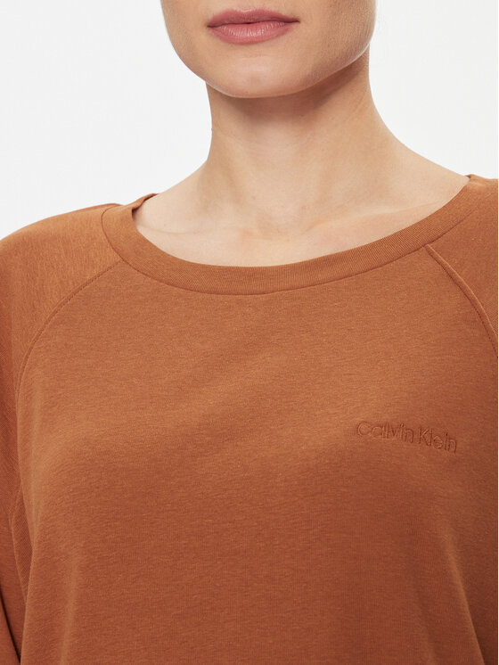 Calvin Klein Underwear Calvin Klein Underwear Zgornji del pižame 000QS7003E Rjava Regular Fit