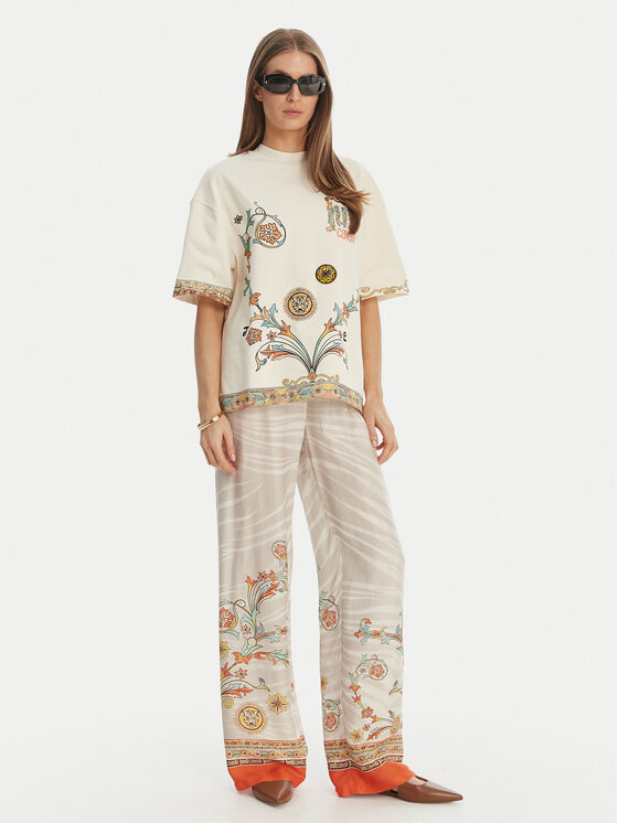 Just Cavalli Just Cavalli Szövet nadrág 80PAA1P0 NS844 Szürke Regular Fit
