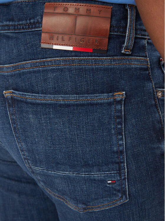 Tommy Hilfiger Tommy Hilfiger Farmer Bleecker MW0MW34511 Sötétkék Slim Fit