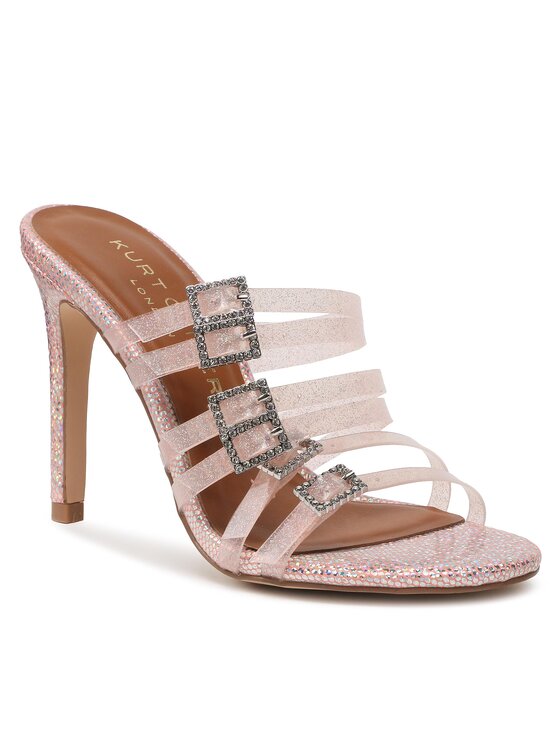 Kurt Geiger Șlapi Pierra Vinyl Mule 9105153999 Roz 9105153999 imagine noua