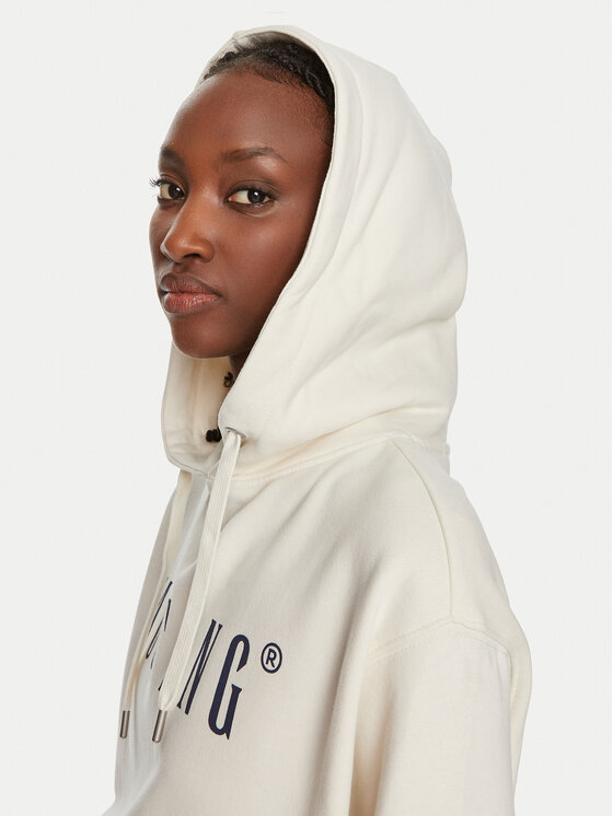 Mustang Mustang Sweatshirt Margo 1013934 Écru Oversize