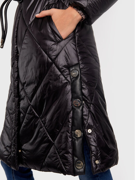 Giubbotto piumino WF2171 T9442 Nero Regular Fit