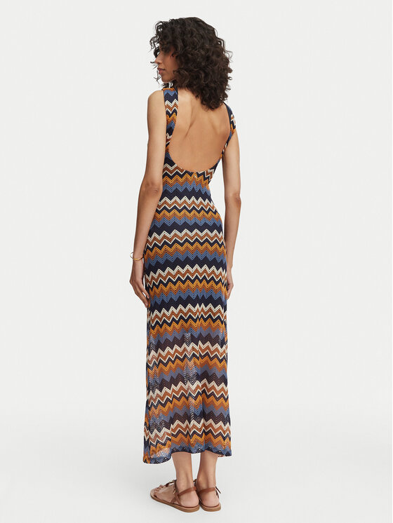 Artigli Artigli Kootud kleit ACAB004520 Sinine Regular Fit