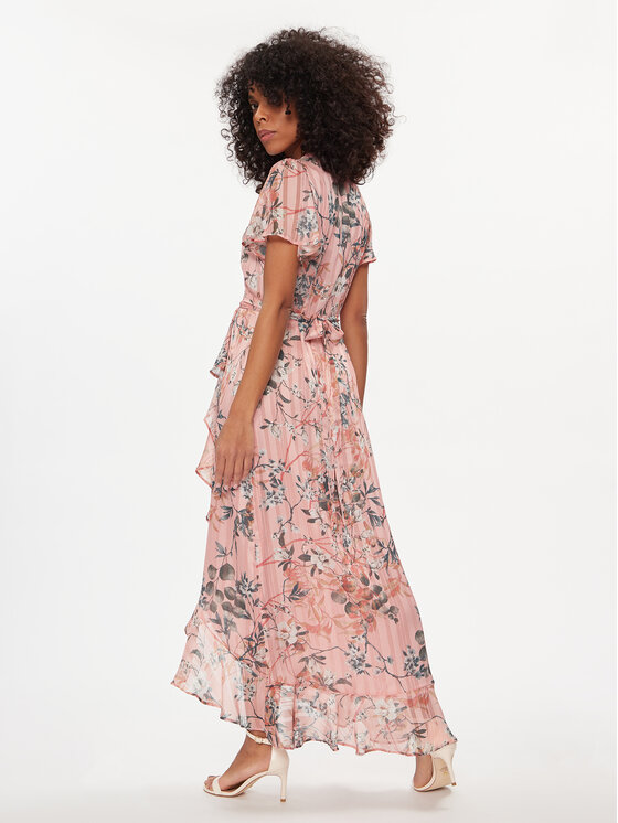 Guess Guess Haljina za svaki dan New Juna Long W4GK38 WG4D2 Ružičasta Regular Fit