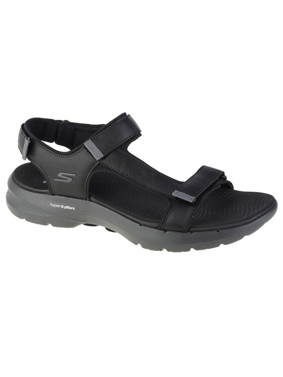 Skechers Sandali Skechers Go Walk 6 Sandal Nero Modivo