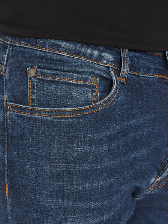 Liu Jo Liu Jo Jeans hlače QXX041 D4970 Modra Regular Fit