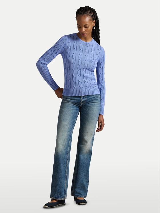 Polo Ralph Lauren Polo Ralph Lauren Пуловер 211891640003 Син Regular Fit