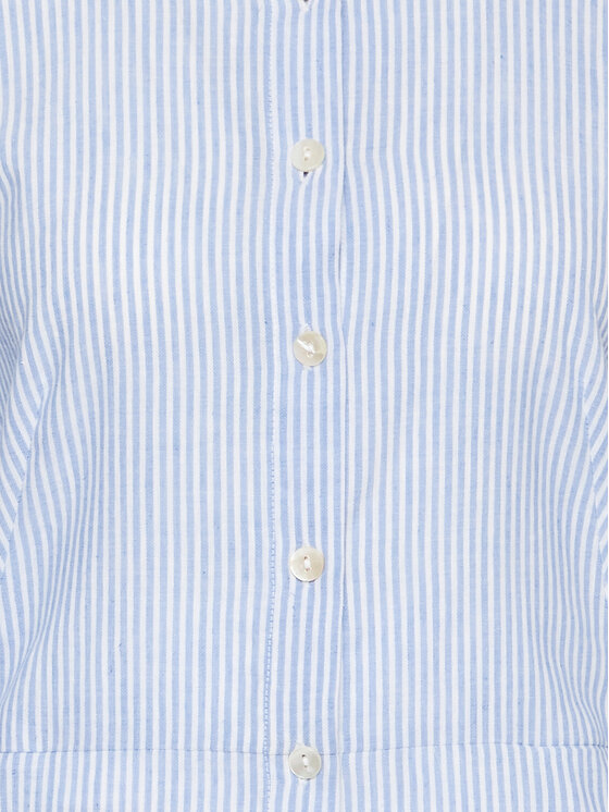 Iconique Iconique Рокля тип риза IC23 047 Син Regular Fit