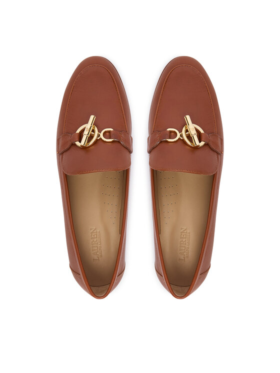 LAUREN RALPH LAUREN LAUREN RALPH LAUREN лоуфъри с дебела подметка 802P10534002 Кафяв