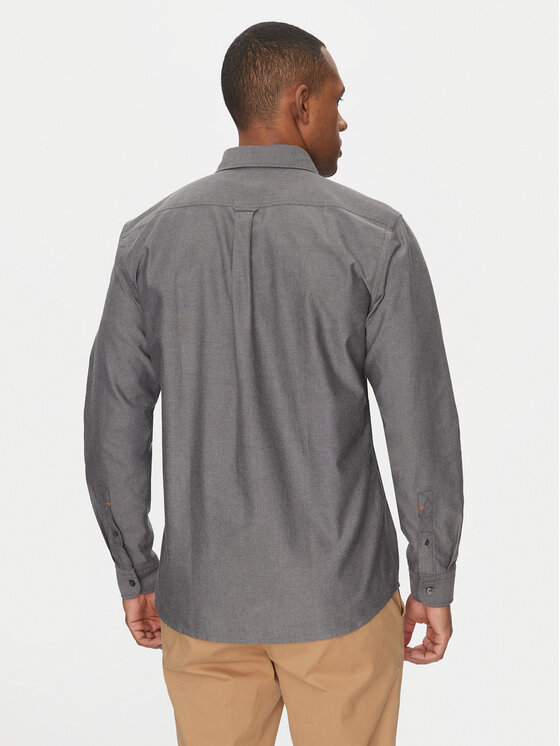 BOSS BOSS Camicia Rickert 50519707 Grigio Regular Fit