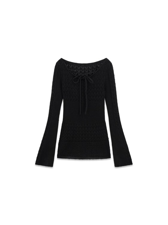 Guess Guess Sweter 183860 Czarny Classic Fit