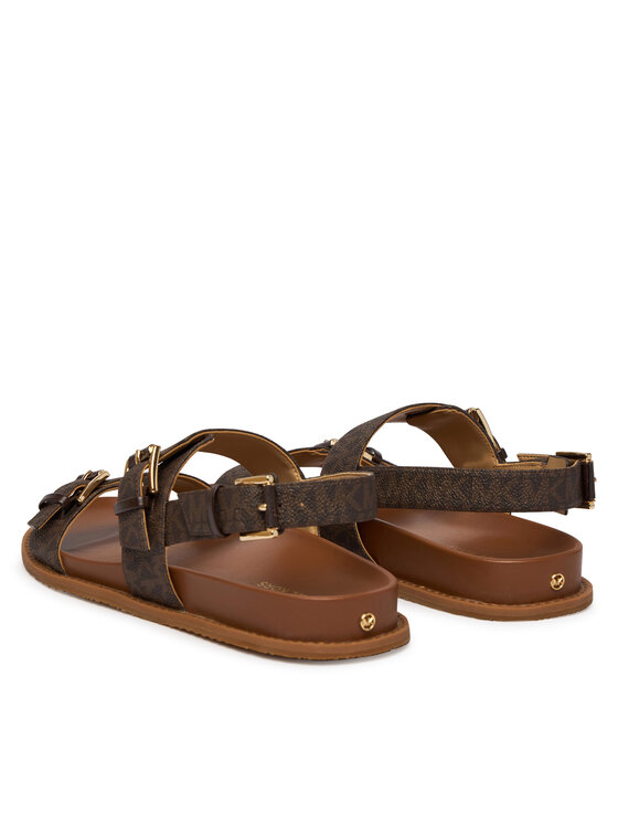 MICHAEL Michael Kors MICHAEL Michael Kors Sandały Nia Flat 40S6NIFS2B Brązowy