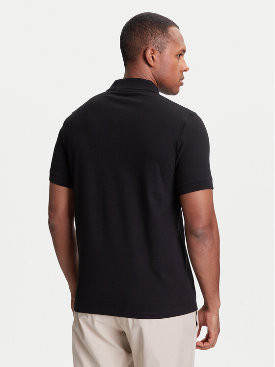 KARL LAGERFELD KARL LAGERFELD Polo 745022 553231 Czarny Regular Fit