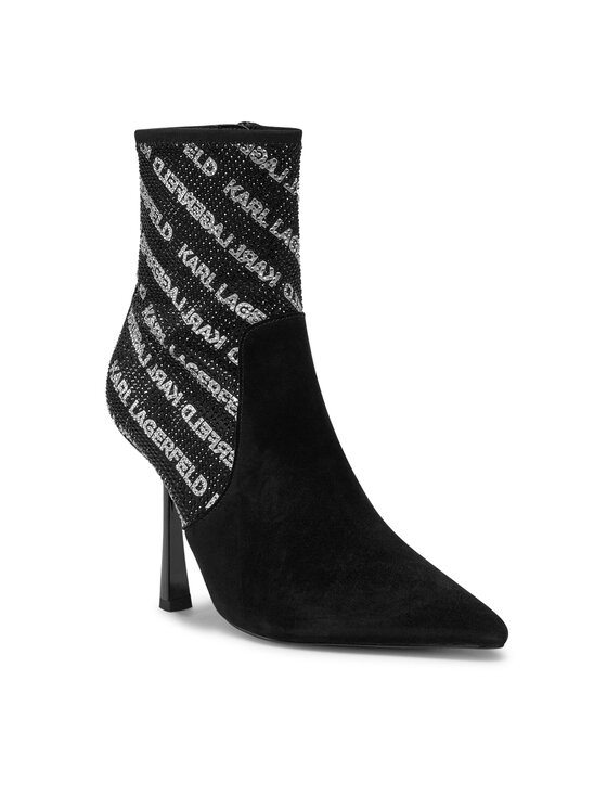 KARL LAGERFELD KARL LAGERFELD Μποτάκια KL31354 Μαύρο