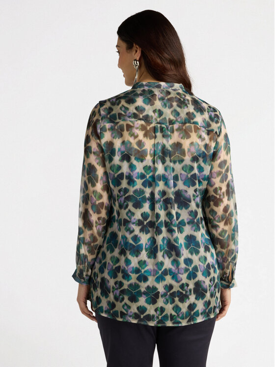 Fiorella Rubino Fiorella Rubino Blusa 2788T002286N0S5 Verde A-Line Fit