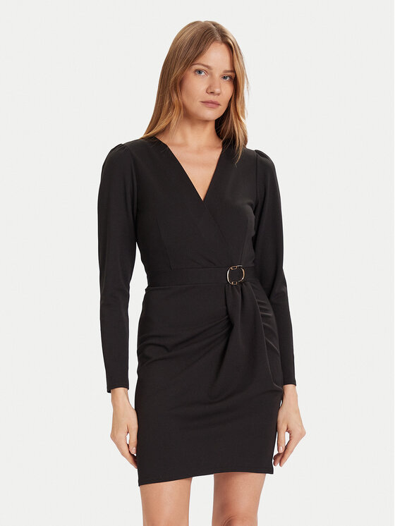 Morgan Morgan Kokteiļkleita 242-RJIMY Melns Slim Fit
