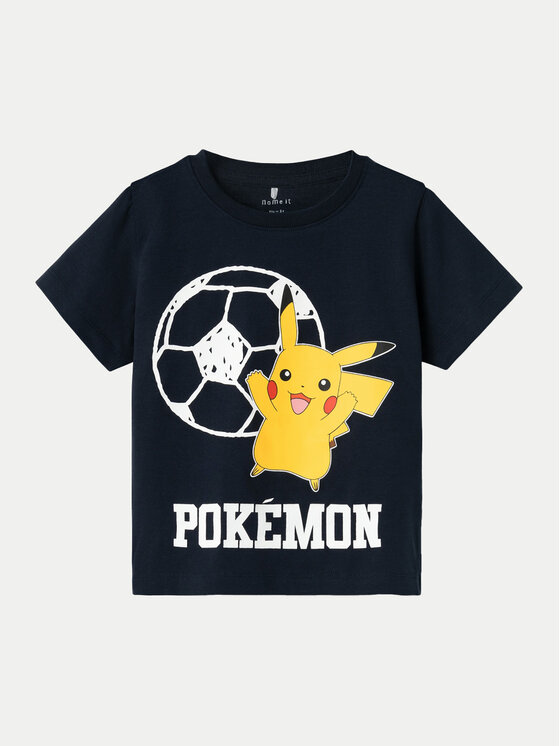 NAME IT T-shirt POKEMON 13231977 Bleu marine Regular Fit